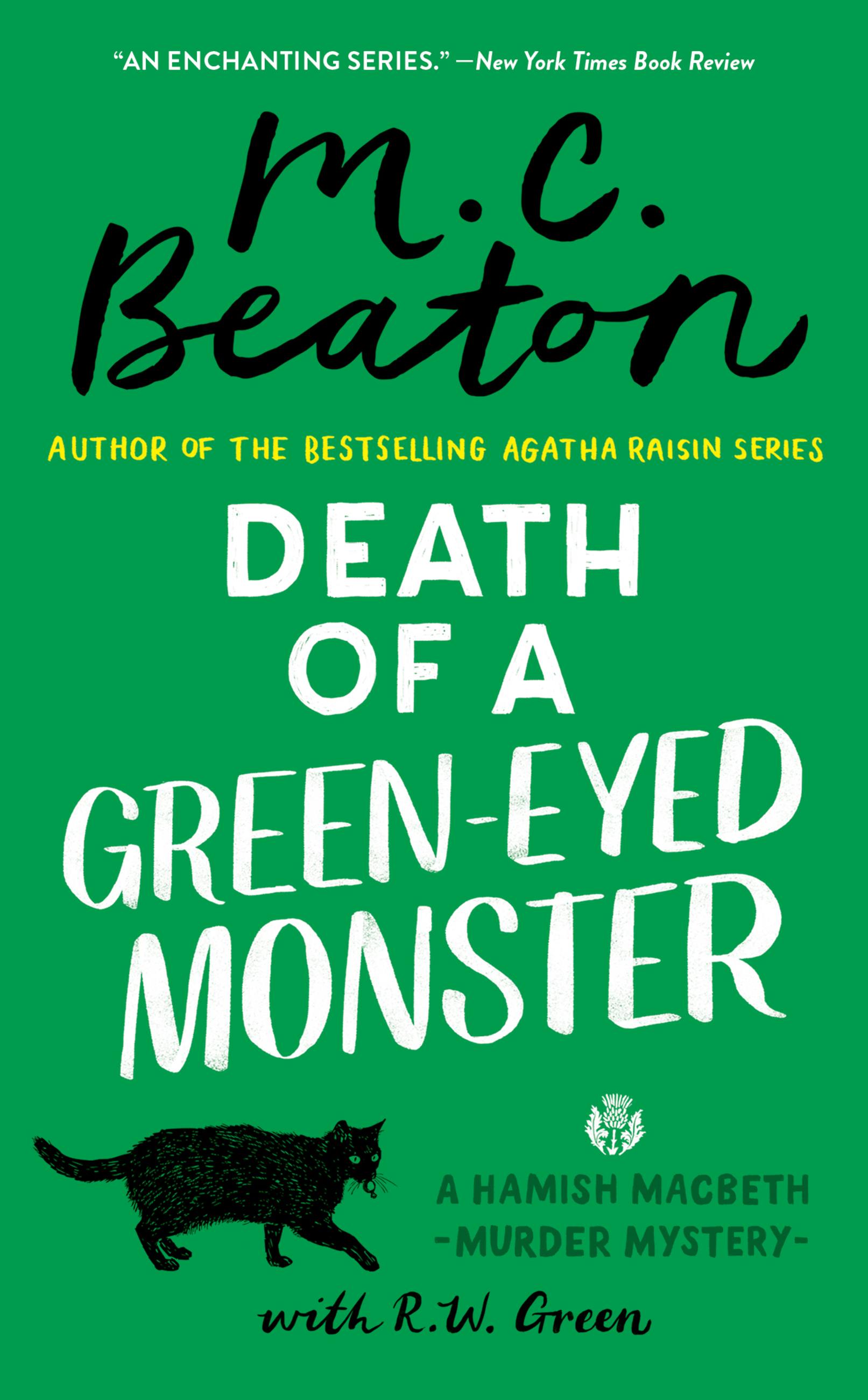 Death of a Green-Eyed Monster by M. C. Beaton | Grand Central Publishing